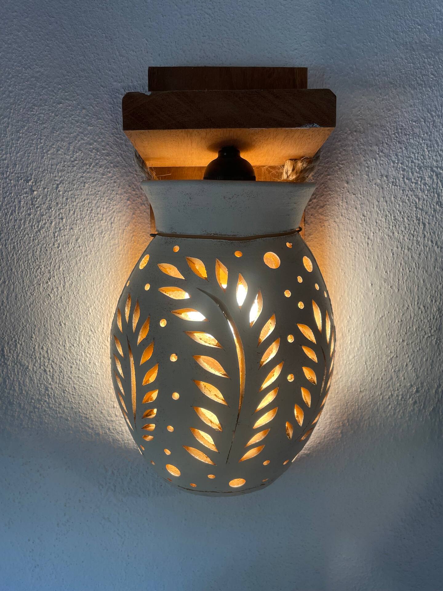 handmade lamp