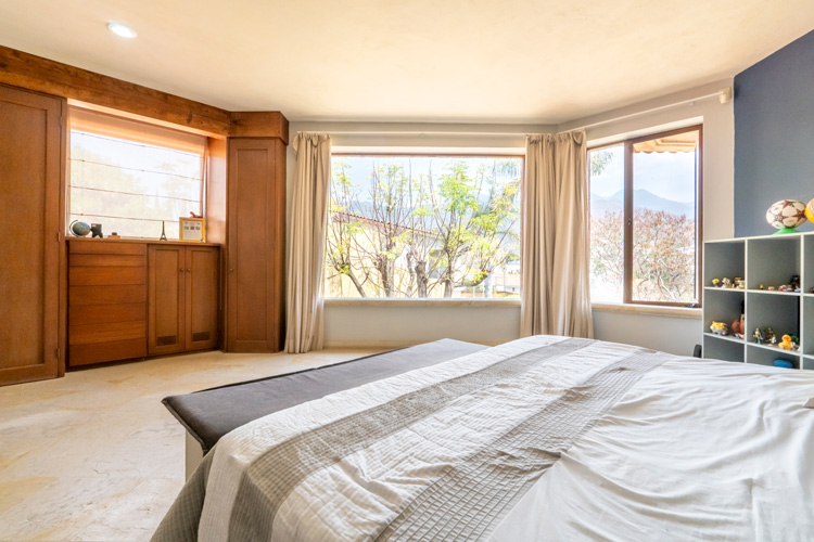 Bedroom with natural light